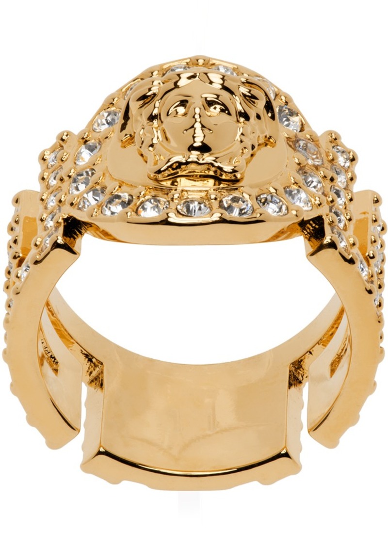 Versace Gold 'La Medusa' Ring