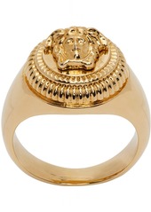 Versace Gold Medusa Biggie Ring