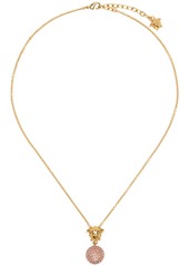 Versace Gold Medusa Crystal Ball Necklace