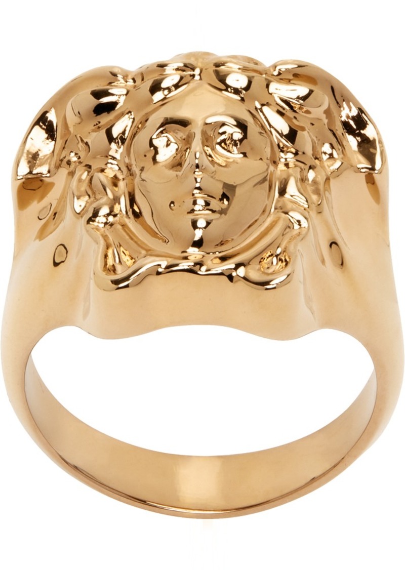 Versace Gold Medusa Ring