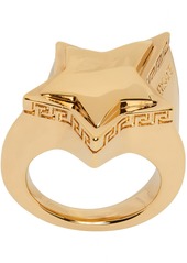 Versace Gold Star Ring