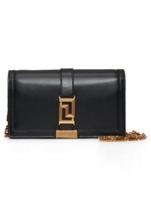 Versace Greca Goddess Leather Clutch