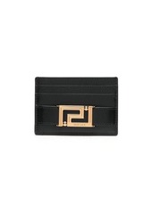 VERSACE Greca Goddess leather credit card case