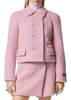 Versace Heritage Textured Tweed Jacket