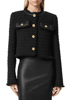 Versace Heritage Textured Tweed Jacket