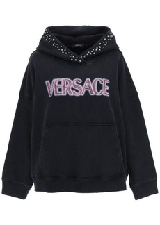 Versace hoodie with studs