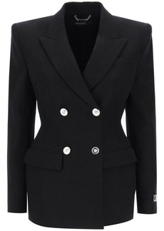 Versace hourglass double-breasted blazer