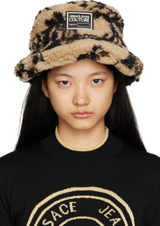 Versace Jeans Couture Beige Teddy Bucket Hat