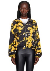 Versace Jeans Couture Black & Gold Chain Couture Jacket