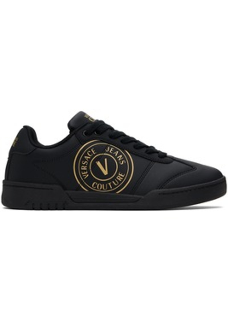 Versace Jeans Couture Black Brooklyn Sneakers