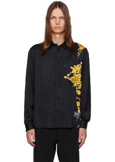 Versace Jeans Couture Black Chain Couture Shirt