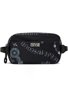 Versace Jeans Couture Black Chain Couture Vanity Pouch
