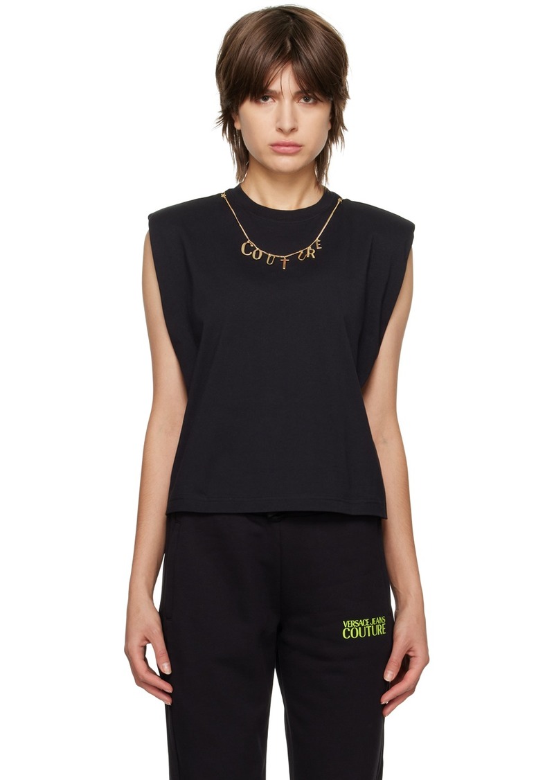 Versace Jeans Couture Black Charms T-Shirt