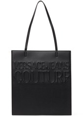 Versace Jeans Couture Black Embossed Tote