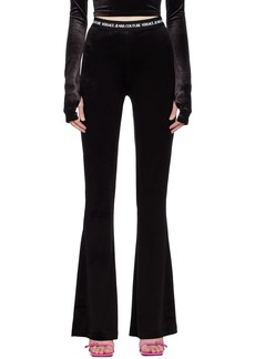 Versace Jeans Couture Black Flared Leggings