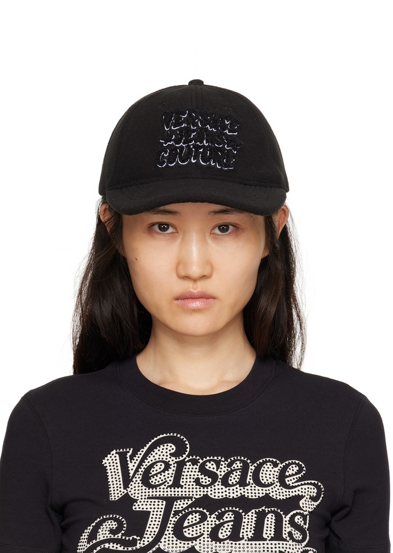 Versace Jeans Couture Black Logo Cap