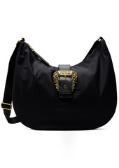 Versace Jeans Couture Black Nylon Buckle Bag