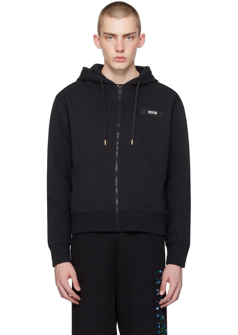 Versace Jeans Couture Black Patch Hoodie