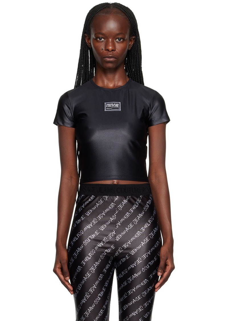 Versace Jeans Couture Black Piece Number T-Shirt