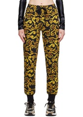 Versace Jeans Couture Black Sketch Couture Lounge Pants