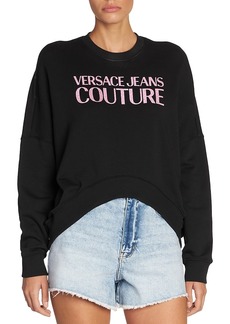 Versace Jeans Couture Cotton Fleece Logo Sweatshirt