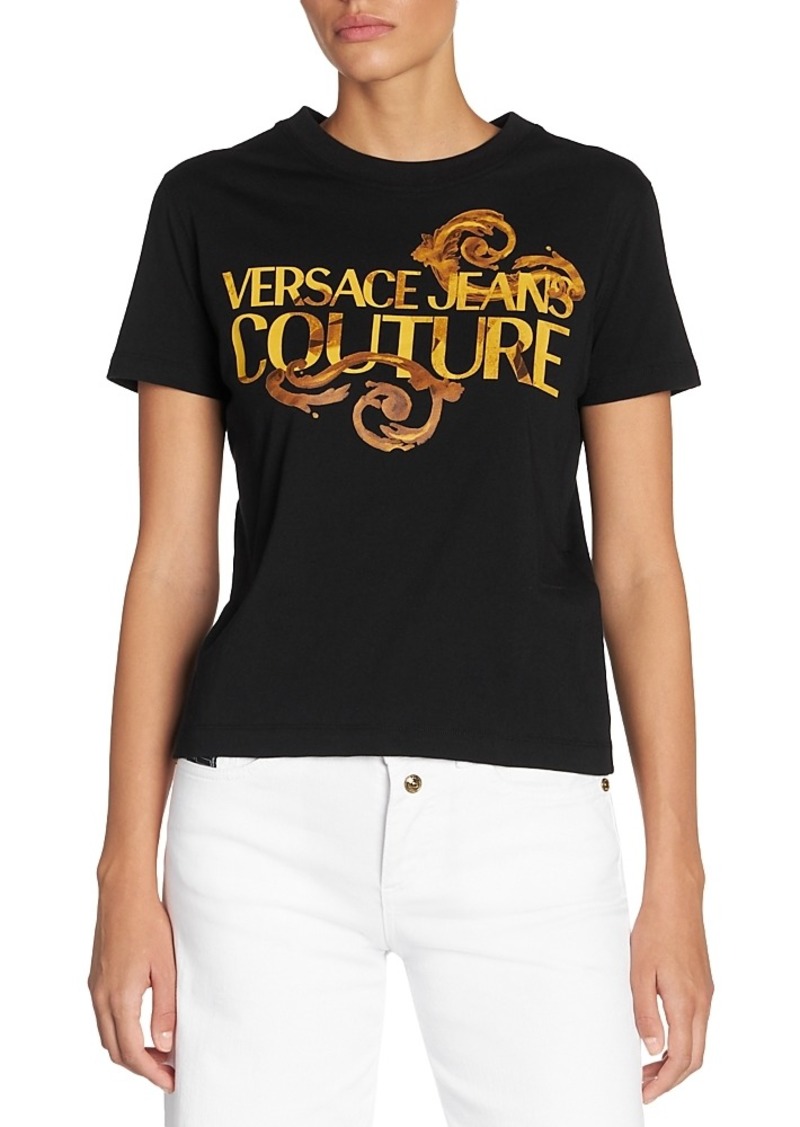 Versace Jeans Couture Cotton Jersey Logo Tee