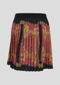 Versace Jeans Couture Foulard Print Pleated Skirt