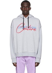 Versace Jeans Couture Grey Logo Hoodie