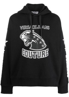 VERSACE JEANS COUTURE Logo print hoodie