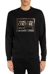 Versace Jeans Couture Piece Number Foiled Logo Sweatshirt