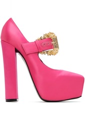 Versace Jeans Couture Pink Hurley Platform Heels