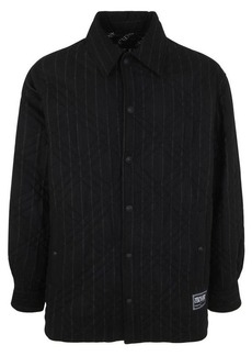 VERSACE JEANS COUTURE PINSTRIPED JACKET CLOTHING
