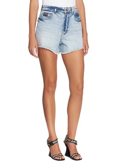 Versace Jeans Couture Presley High Rise Cotton Shorts