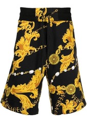 VERSACE JEANS COUTURE R PRINT SHORTS CLOTHING