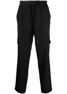 VERSACE JEANS COUTURE Side logo patch trousers