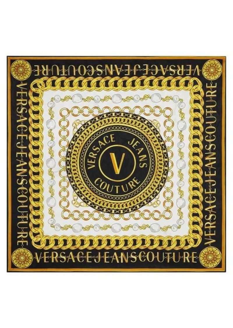 VERSACE JEANS COUTURE SILK SCARF