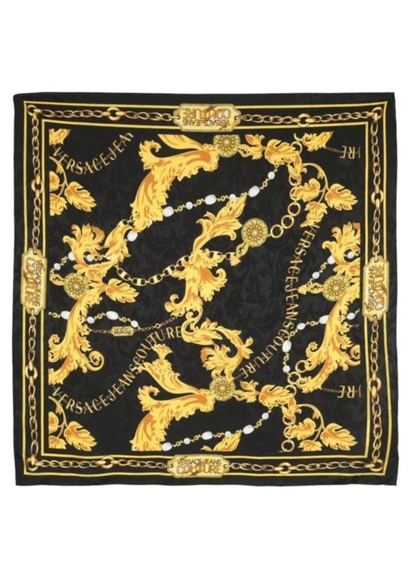VERSACE JEANS COUTURE SILK SCARF