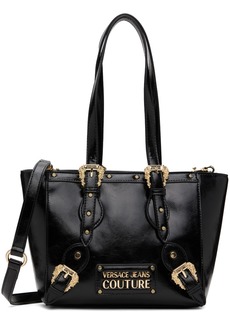Versace Jeans Couture SSENSE Exclusive Black Small Buckle Tote