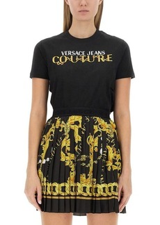 VERSACE JEANS COUTURE T-SHIRT WITH LOGO