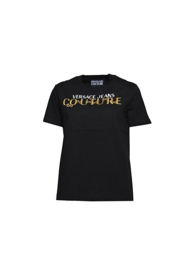 VERSACE JEANS COUTURE T-shirts and Polos Black