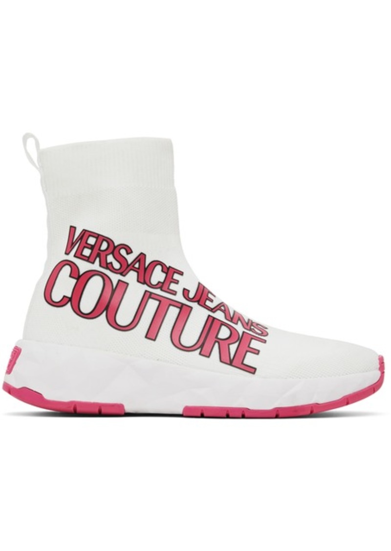 Versace Jeans Couture White Atom Sneakers