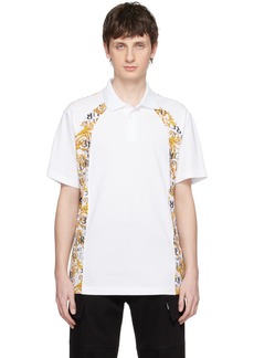 Versace Jeans Couture White Couture Polo