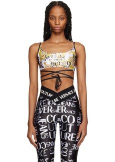 Versace Jeans Couture White Graphic Tank Top