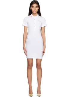 Versace Jeans Couture White Patch Minidress