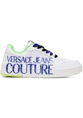 Versace Jeans Couture White Starlight Logo Sneakers