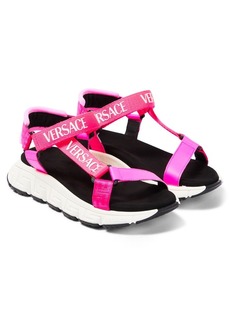 Versace Kids Logo Trigreca sandals