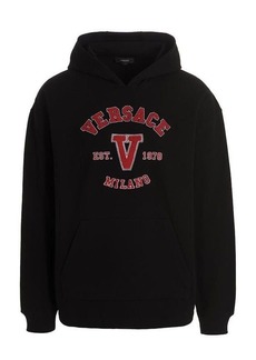 VERSACE Logo embroidery hoodie