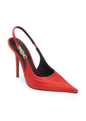 Versace Medusa '95 Corset Pointed Toe Slingback Pump