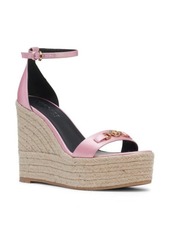 Versace Medusa '95 Espadrille Platform Wedge Sandal