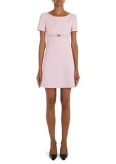 Versace Medusa Belt A-Line Minidress